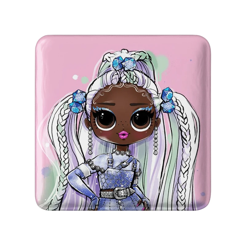 مگنت خندالو طرح عروسک LOL مدل مربعی کد 30612
