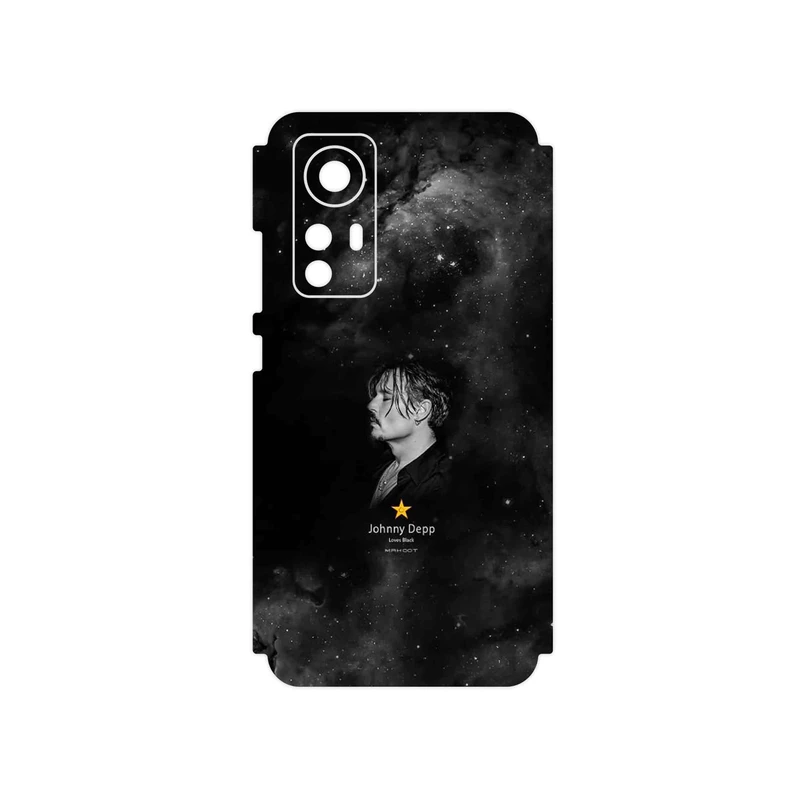برچسب پوششی ماهوت مدل Johnny Depp مناسب برای گوشی موبایل شیائومی 12X