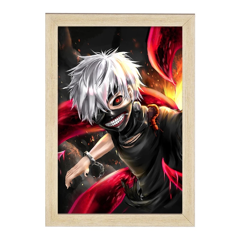 تابلو خندالو مدل کانکی کن انیمه توکیو غول Tokyo Ghoul  کد 11895