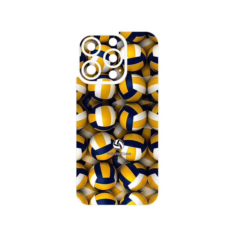 برچسب پوششی ماهوت مدل Volleyball مناسب برای گوشی موبایل اپل iPhone 15 Pro