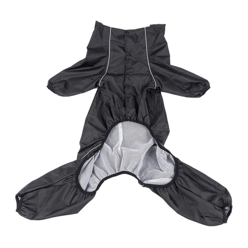 لباس سگ مدل بارانی کلاه دار سایز S