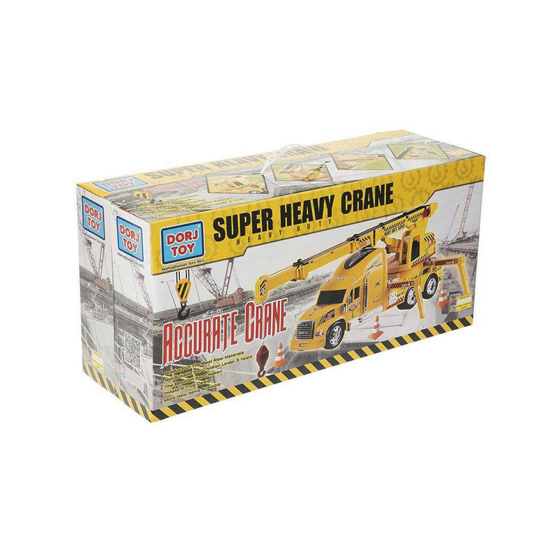 ماشین بازی DORJ TOY طرح جرثقیل کد 04