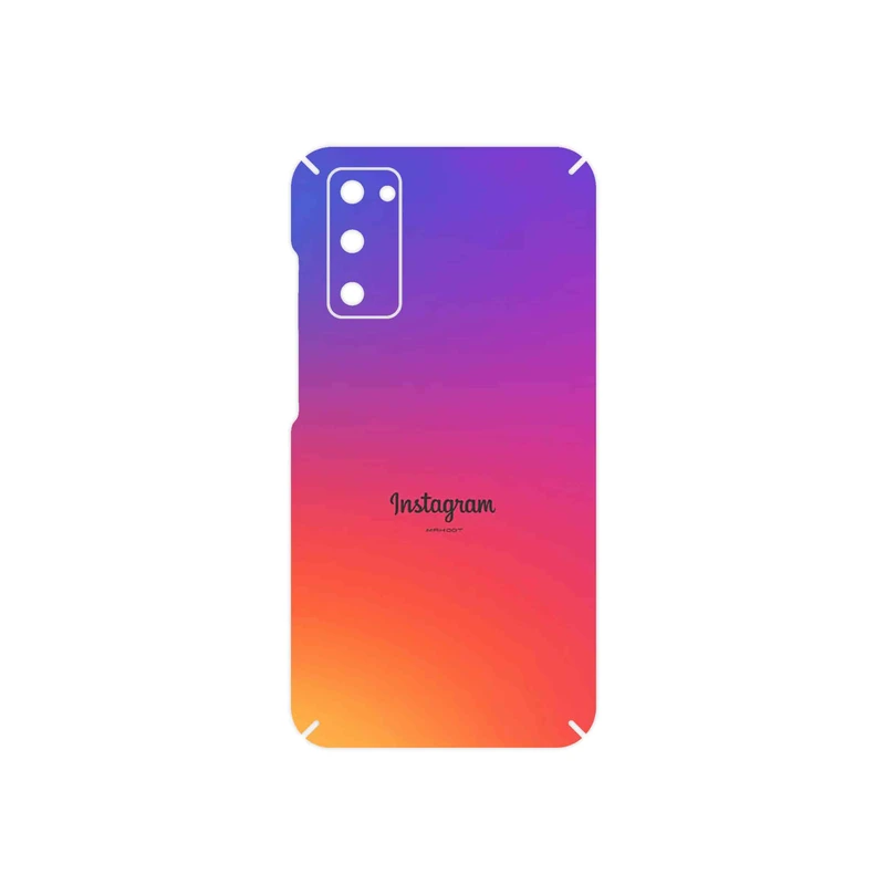 برچسب پوششی ماهوت مدل Instagram مناسب برای گوشی موبایل سامسونگ Galaxy S20 FE