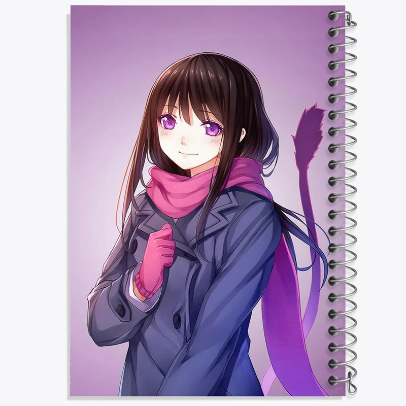 دفتر نت موسیقی 50 برگ خندالو مدل هیوری انیمه نوراگامی کد 12689