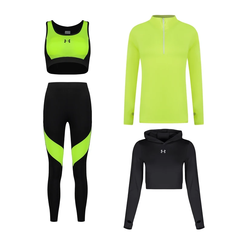 ست چهار تکه لباس ورزشی زنانه مدل 1401-276-163