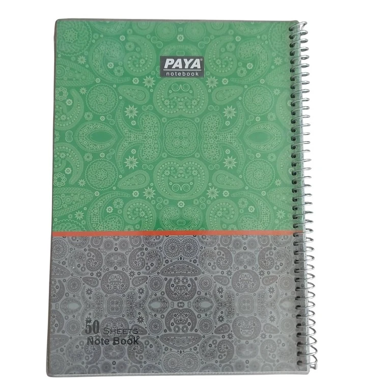 دفتر شطرنجی 50 برگ سیمی پایا کد 02