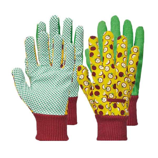 دستکش باغبانی پارکساید مدل moj 4980 دو جفتی