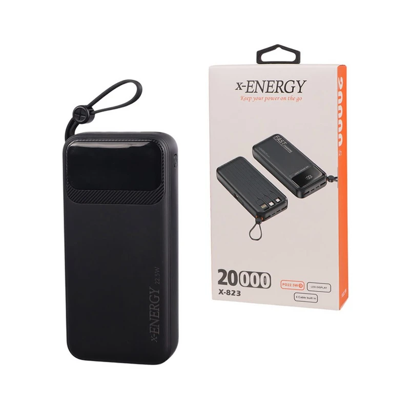 عکس شماره 7 : پاوربانک 22.5 وات ایکس انرژی مدل x-823 ظرفیت 20000 میلی آمپر ساعت