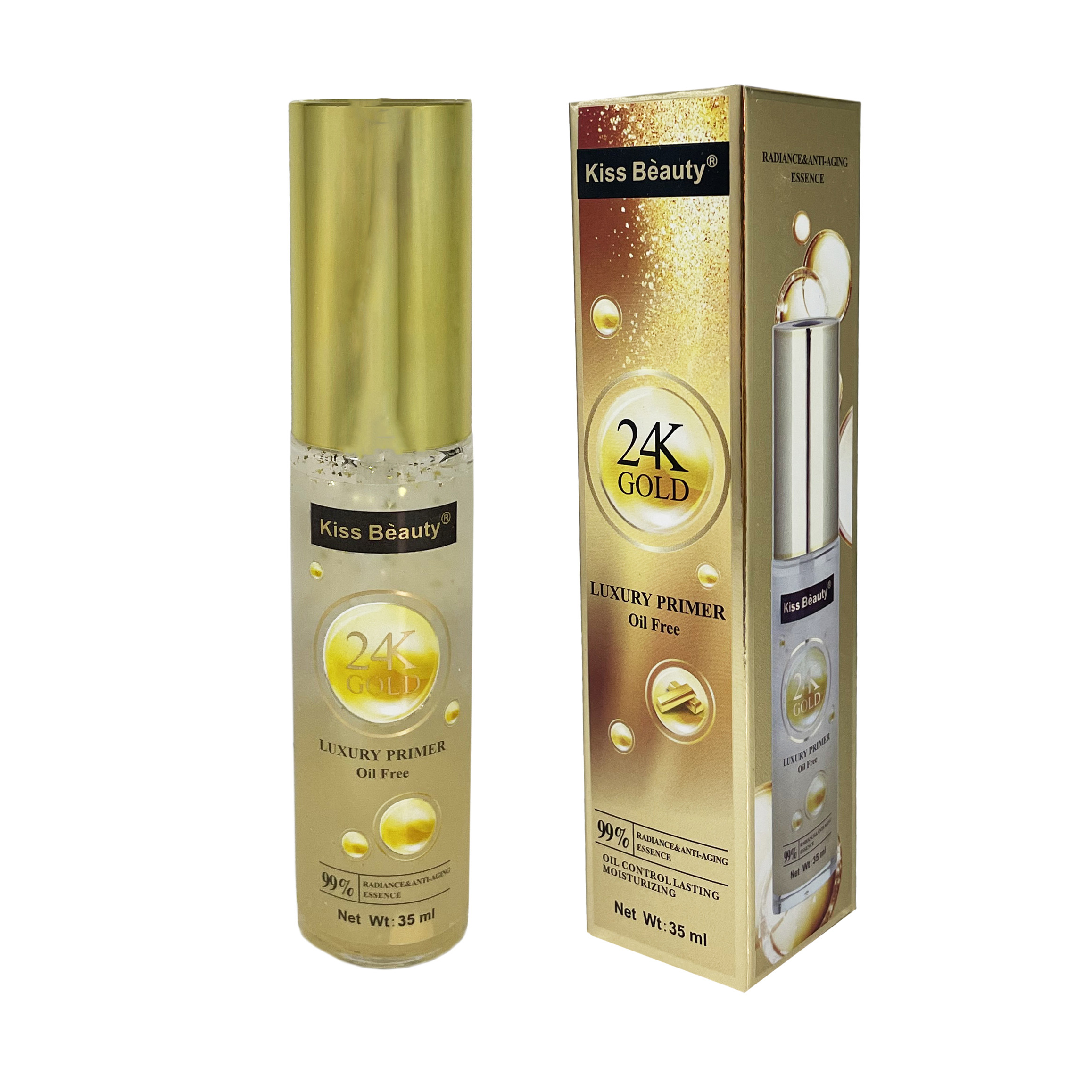 پرایمر صورت کیس بیوتی مدل 24K GOLD حجم 35 میلی لیتر پرایمر صورت کیس بیوتی مدل 24K GOLD حجم 35 میلی لیتر