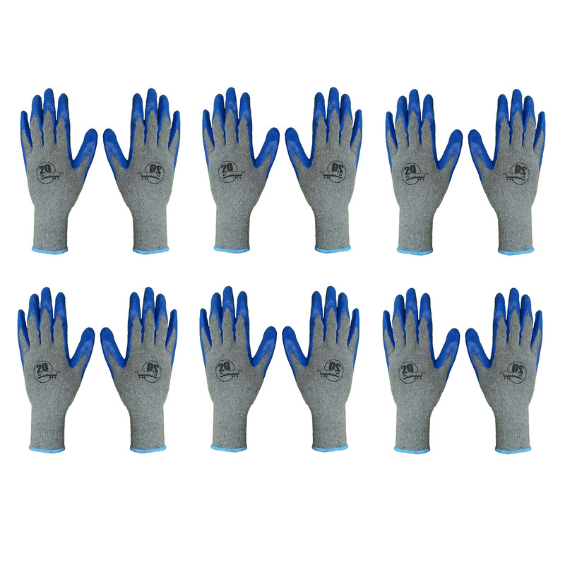 دستکش ایمنی بیست مدل 20 مجموعه 6 عددی دستکش ایمنی بیست مدل 20 مجموعه 6 عددی