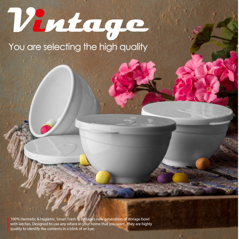 ظرف نگهدارنده وینتج مدل VNIO57 مجموعه 3 عددی ظرف نگهدارنده وینتج مدل VNIO57 مجموعه 3 عددی