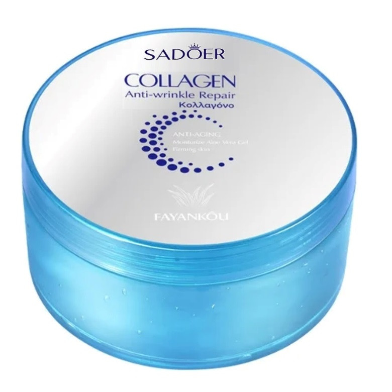 ژل ضد چروک دست و صورت سادور مدل Collagene Fayankou مناسب برای انواع پوست وزن 220 گرم