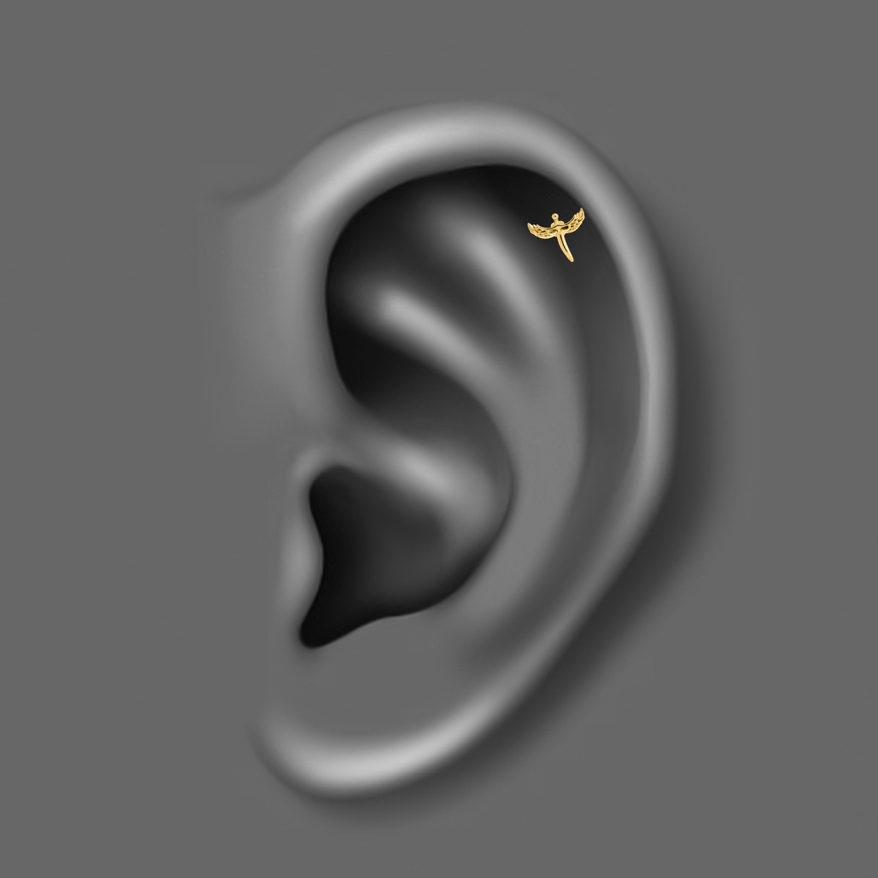 پیرسینگ گوش زنانه اقلیمه مدل HS215 پیرسینگ گوش زنانه اقلیمه مدل HS215