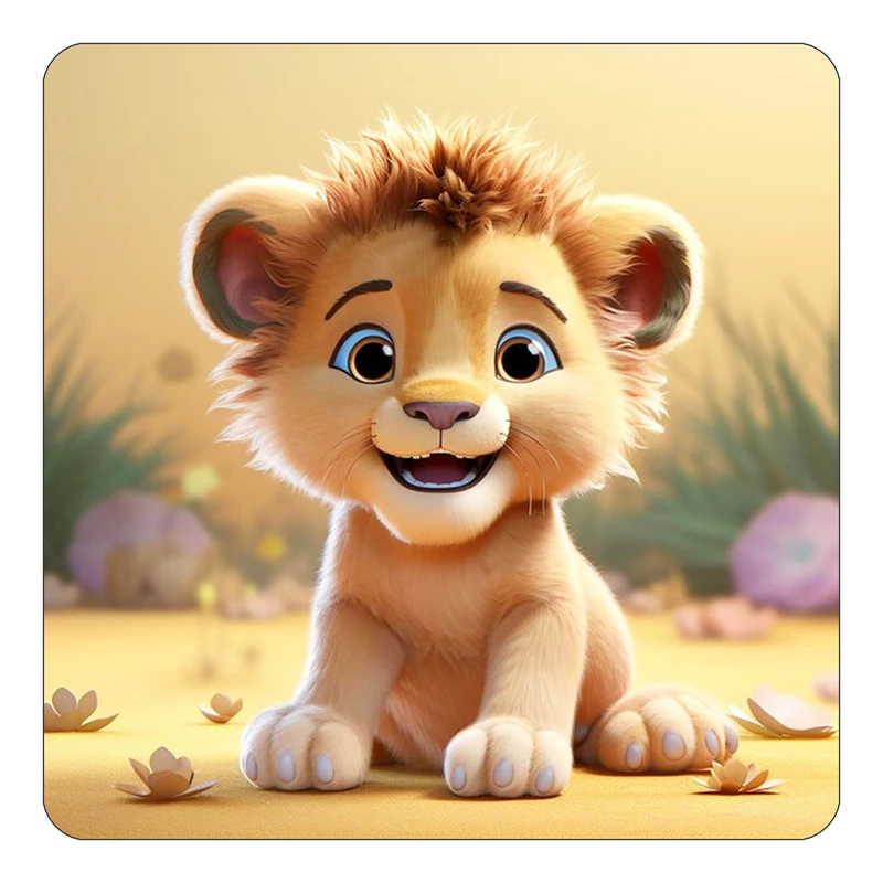 مگنت کاکتی طرح حیوانات کارتونی مدل mp27271