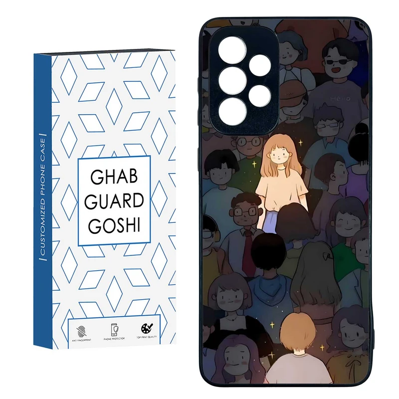 کاور قاب گارد گوشی طرح دخترانه کد TPU-061 مناسب برای گوشی موبایل سامسونگ  GALAXY A33