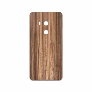MAHOOT Light Walnut Wood Cover Sticker for HTC U11 Eyes
