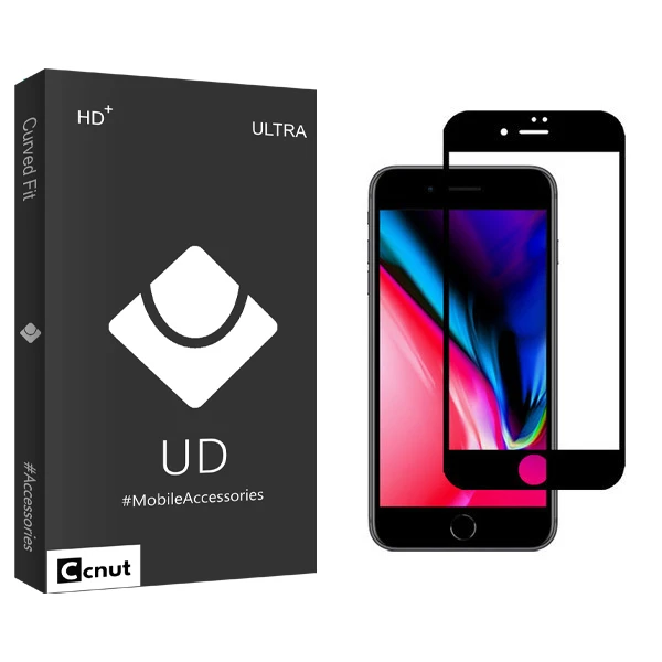 محافظ صفحه نمایش کوکونات مدل UD Black مناسب برای گوشی موبایل اپل iPhone 8 Plus