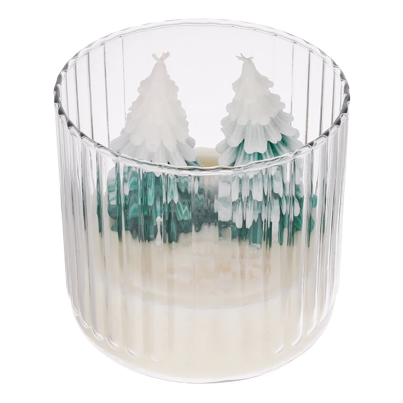 شمع مدل 2 کاج برفی