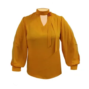 بلوز آستین بلند زنانه مدل نیلوفرین