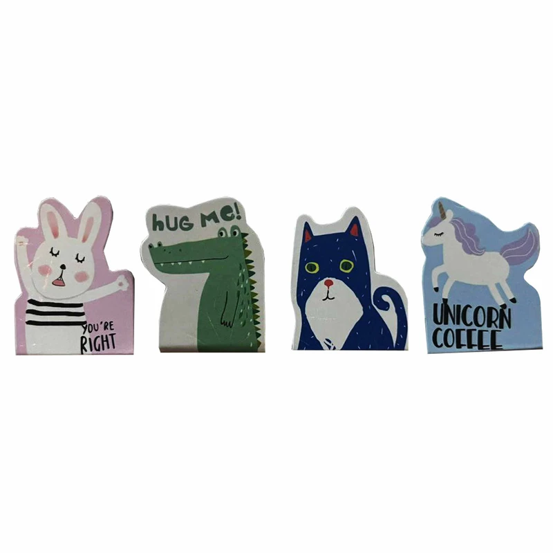 نشانگر کتاب مدل حیوانات کد U4 مجموعه 4 عددی