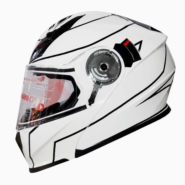 کلاه کاسکت ردلاین مدل فک متحرک عینکدار کد NSN_939