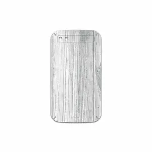 MAHOOT White Wood Cover Sticker for BlackBerry Classic