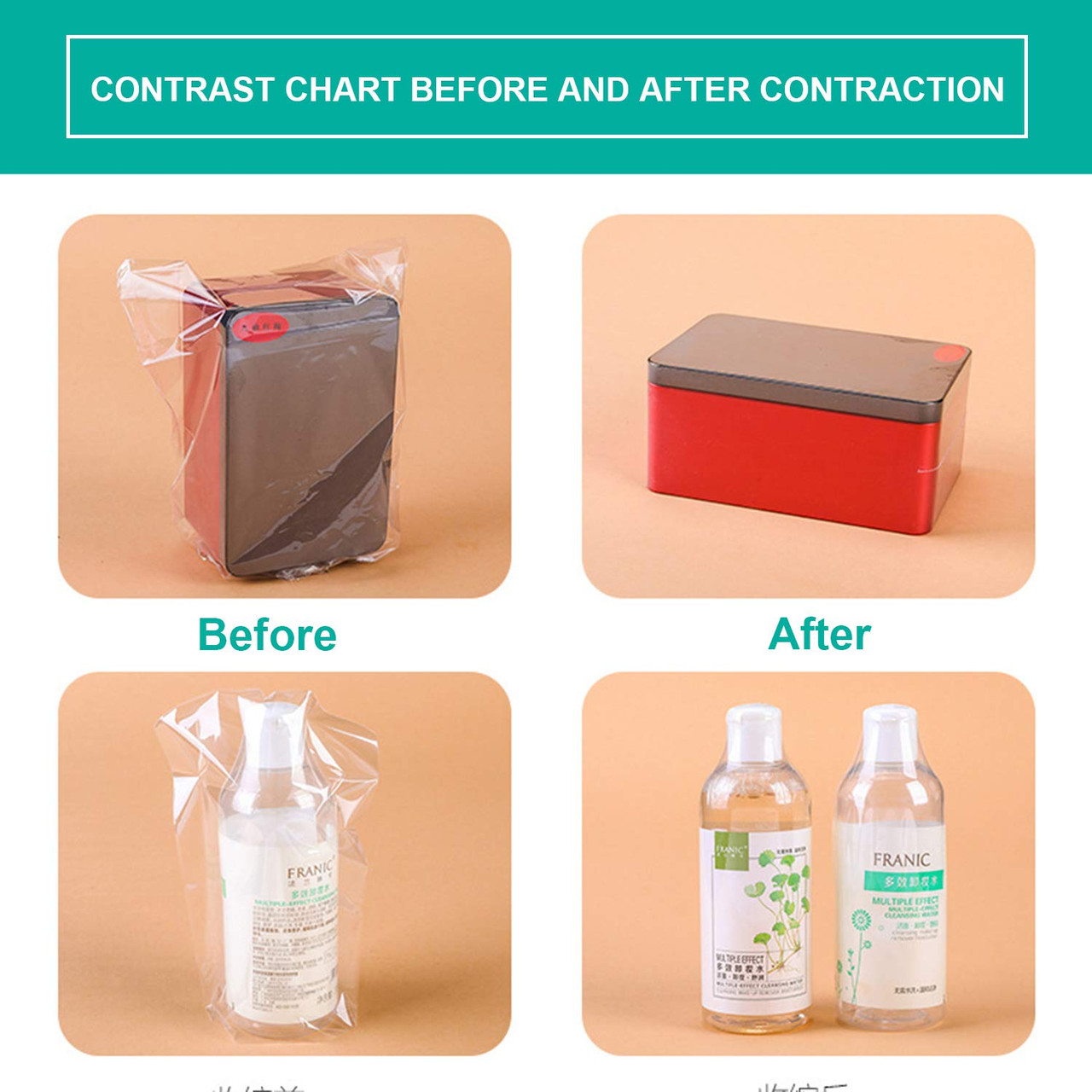 پلاستیک حرارتی مدل 18 رول 10 متری