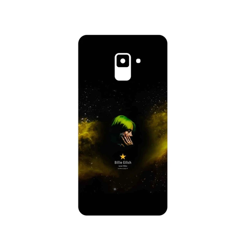 برچسب پوششی ماهوت مدل Billie Eilish مناسب برای گوشی موبایل سامسونگ Galaxy A8 Plus 2018
