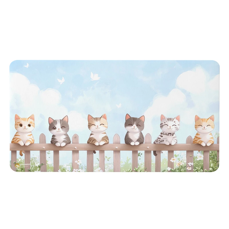 ماوس پد هومرو مدل MX2431 طرح فانتزی گربه