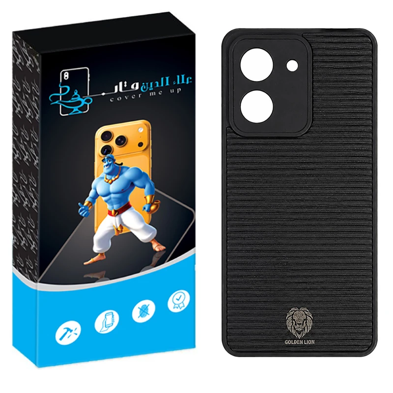 کاور علاالدین قاب طرح چرم مناسب برای گوشی موبایل شیائومی Redmi A5 / Poco C71