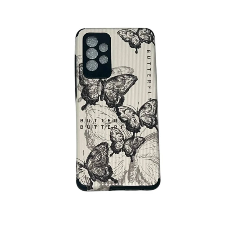 کاور مدل کبریتی طرح پروانه کد 0983 مناسب برای گوشی موبایل سامسونگ  Galaxy A52