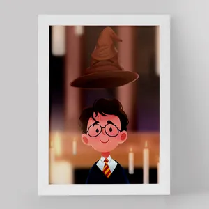 تابلو خندالو مدل هری پاتر کد 2886