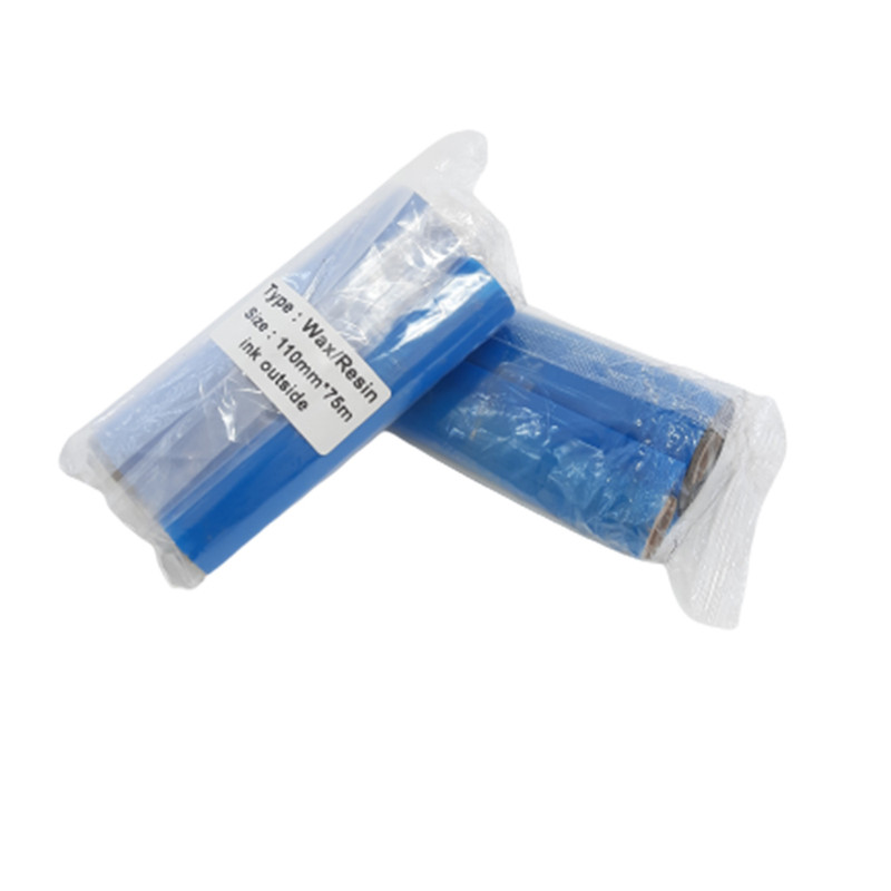 ریبون پرینتر لیبل زن مدل WAX/RESIN 110mm x 75m بسته 2 عددی