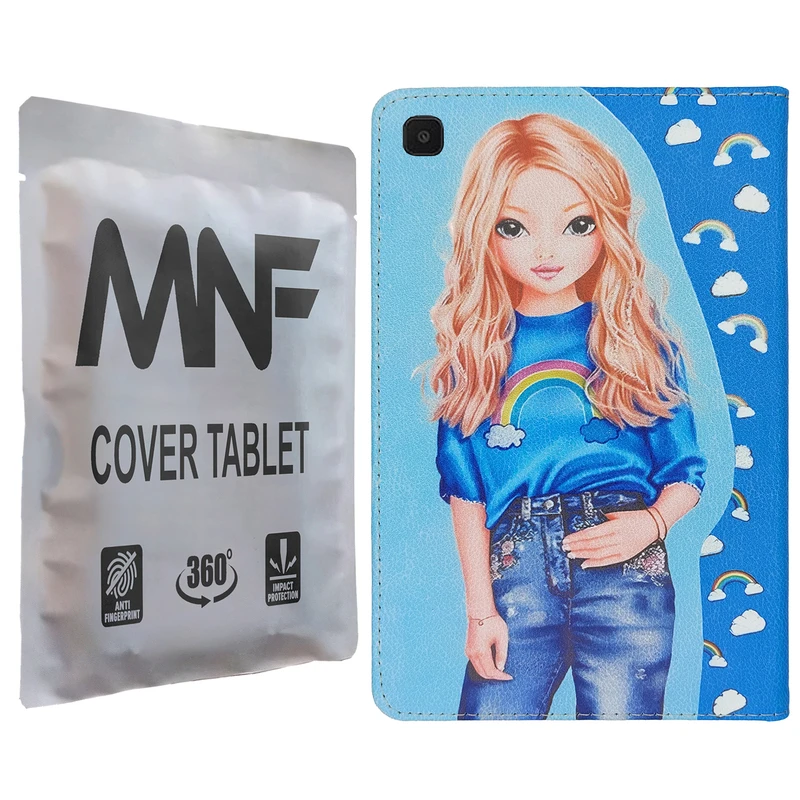 کیف کلاسوری ام ان اف طرح دختر فانتزی کد M-323 مناسب برای تبلت سامسونگ Galaxy Tab A7 10.4 2020 / T505