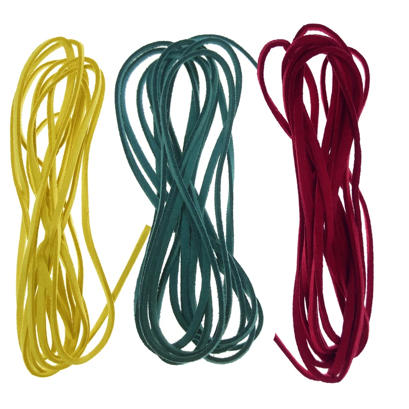 نخ گردنبند مدل تریشه کد Y7570 بسته 3 عددی