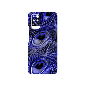 MAHOOT Purple Feather Cover Sticker for Infinix Note 10