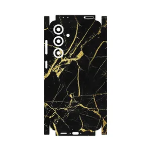 MAHOOT Graphite_Gold_Marble-FullSkin Cover Sticker for Samsung Galaxy S24 FE