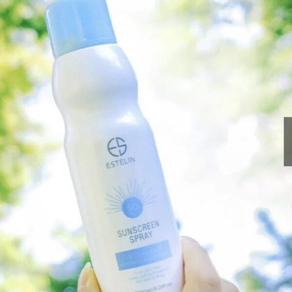 اسپری ضد آفتاب بی رنگ استیلن SPF50 مدل ULTRA محافظ UVA UVB مناسب برای انواع پوست حجم 180 میلیلیتر