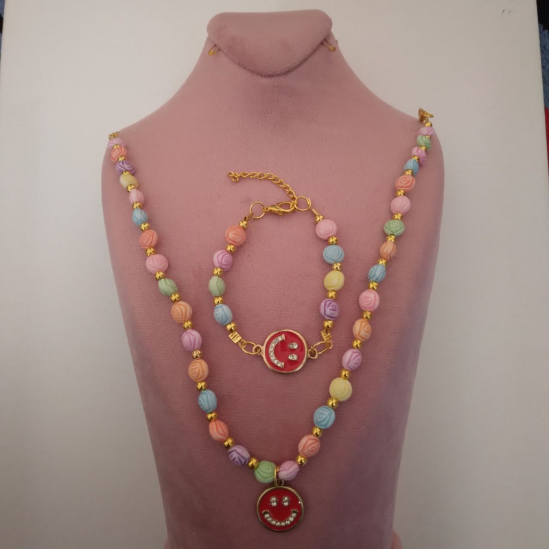 نیم ست دخترانه مدل استیکر