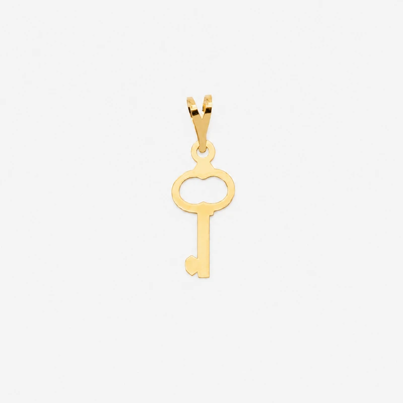 آویز گردنبند طلا 18 عیار زنانه مایا ماهک طرح کلید کد MM2342