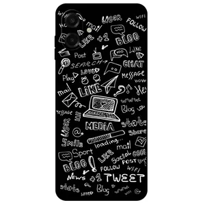 Megafone Social Media 1898 Cover For Samsung Galaxy A07 4G