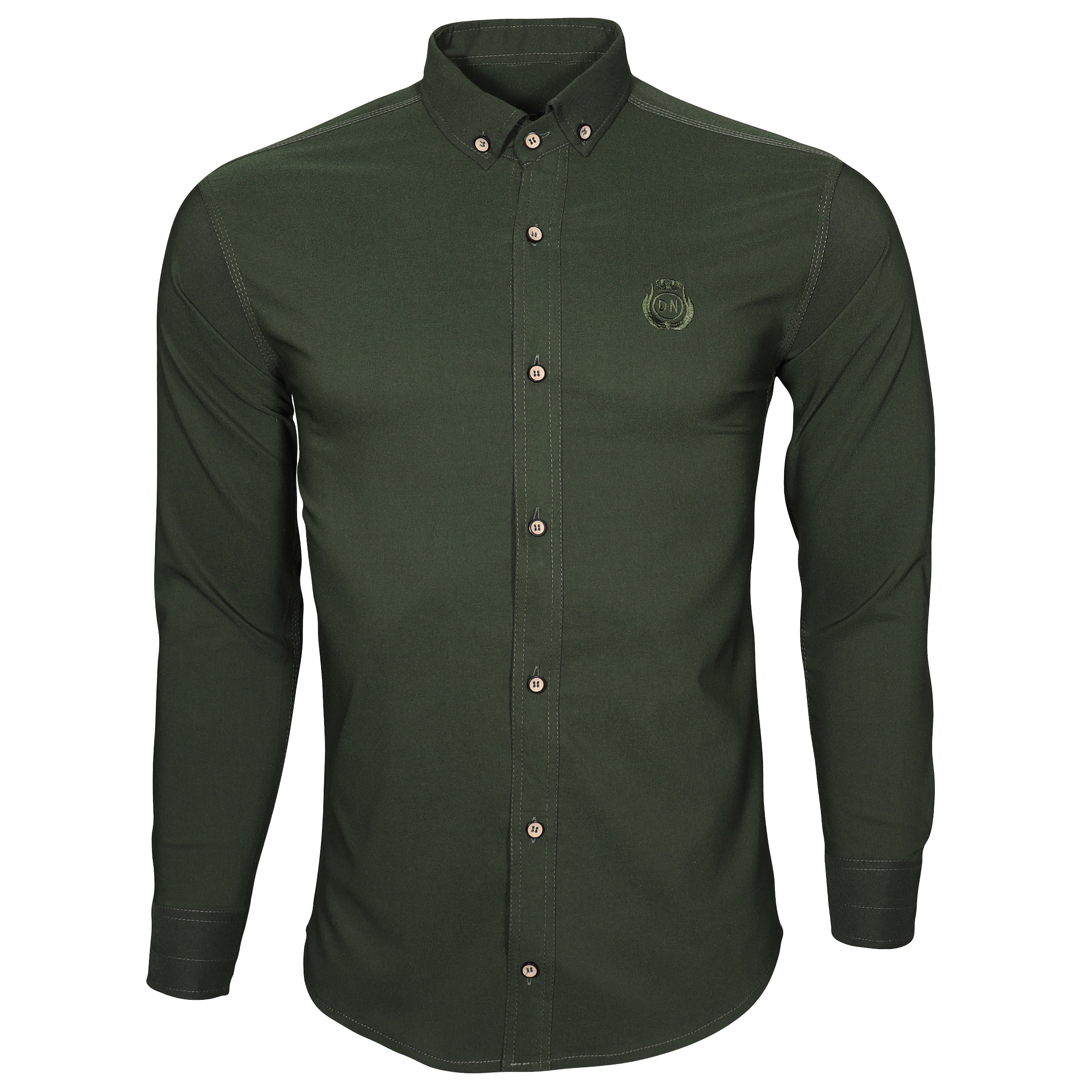 نکته خرید - قیمت روز پیراهن آستین بلند مردانه مدل bng5 رنگ سبز خرید