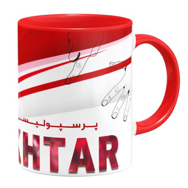 ماگ گالری وبفر مدل پرسپولیسی ام طرح اختر