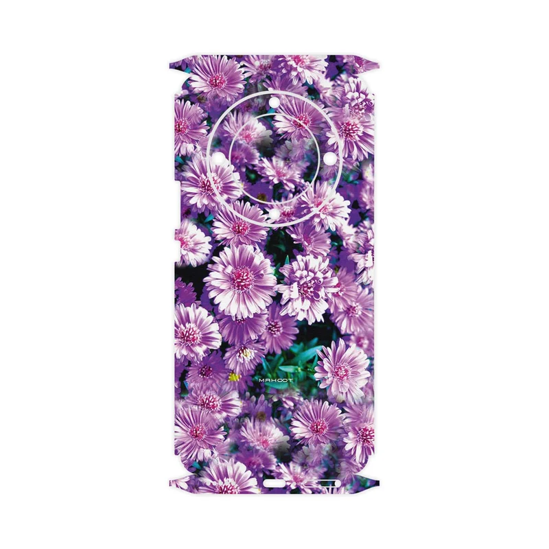 برچسب پوششی ماهوت مدل Purple_Flower-FullSkin مناسب برای گوشی موبایل آنر X9a