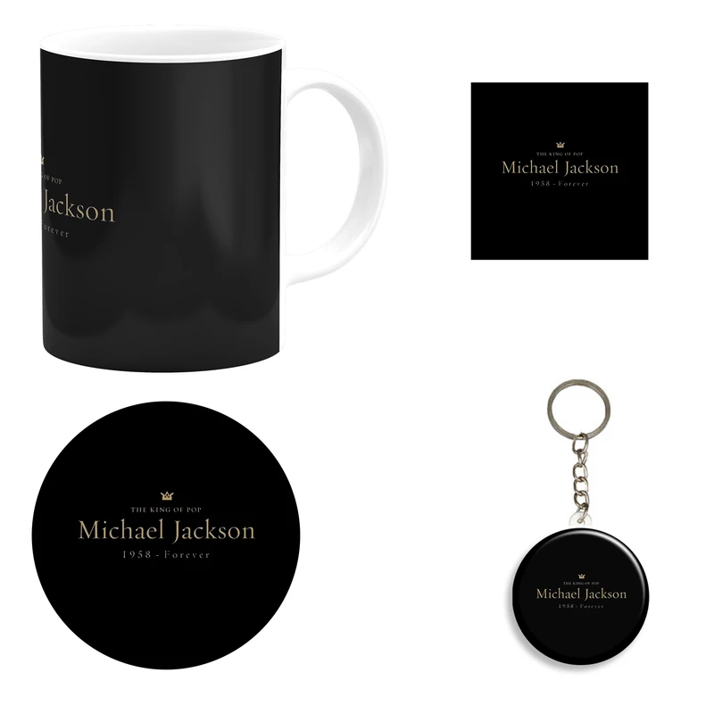 ست هدیه ماگ طرح مایکل جکسون کد Michael Jackson A9