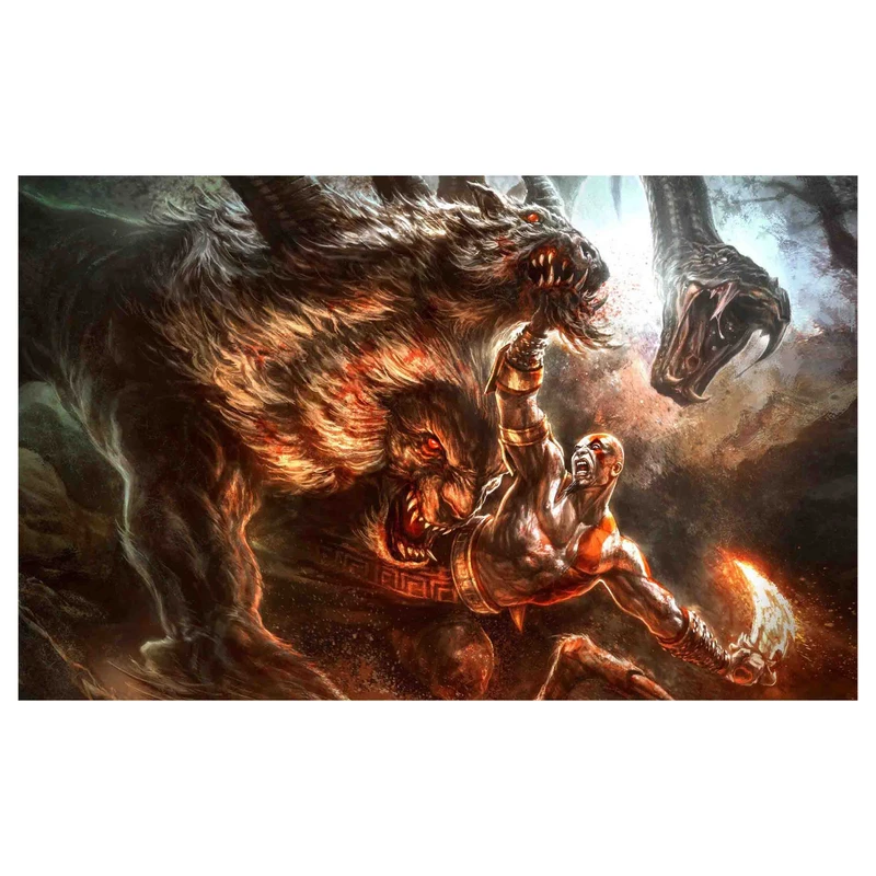 برچسب پلی استیشن ۲ مدل بازی خدای جنگ کد 9764