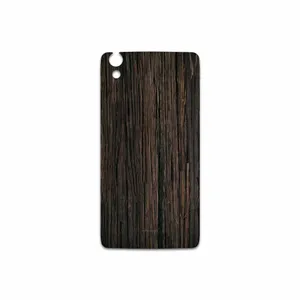 MAHOOT Burned Wood Cover Sticker for BlackBerry DTEK 50