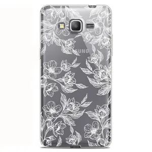 Megafone Flower C50-W Cover For Samsung Galaxy Grand Prime Plus / G532