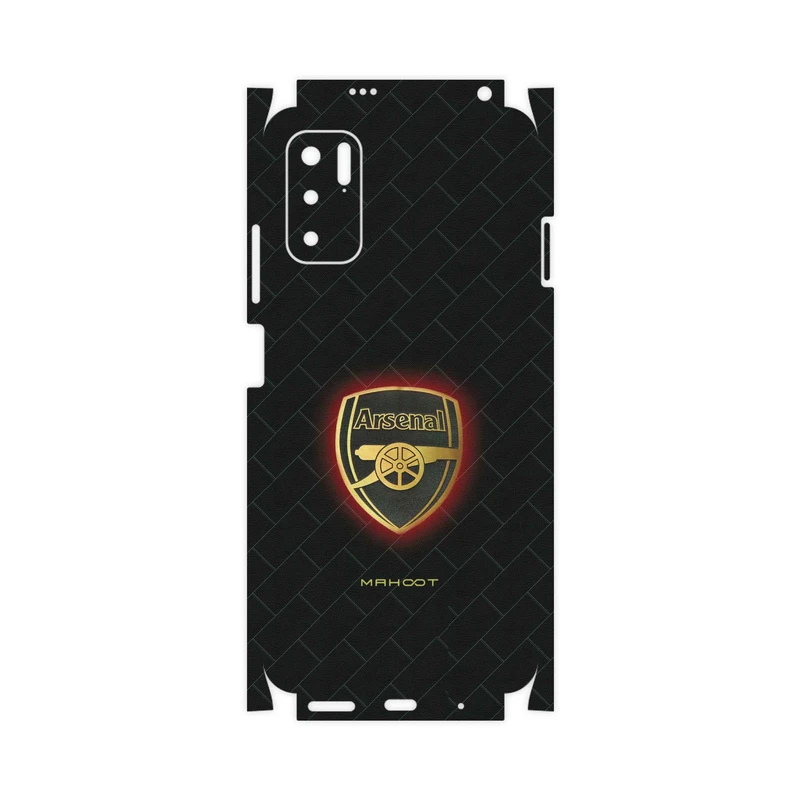 برچسب پوششی ماهوت مدل Arsenal-FullSkin مناسب برای گوشی موبایل شیائومی Redmi Note 10 5G
