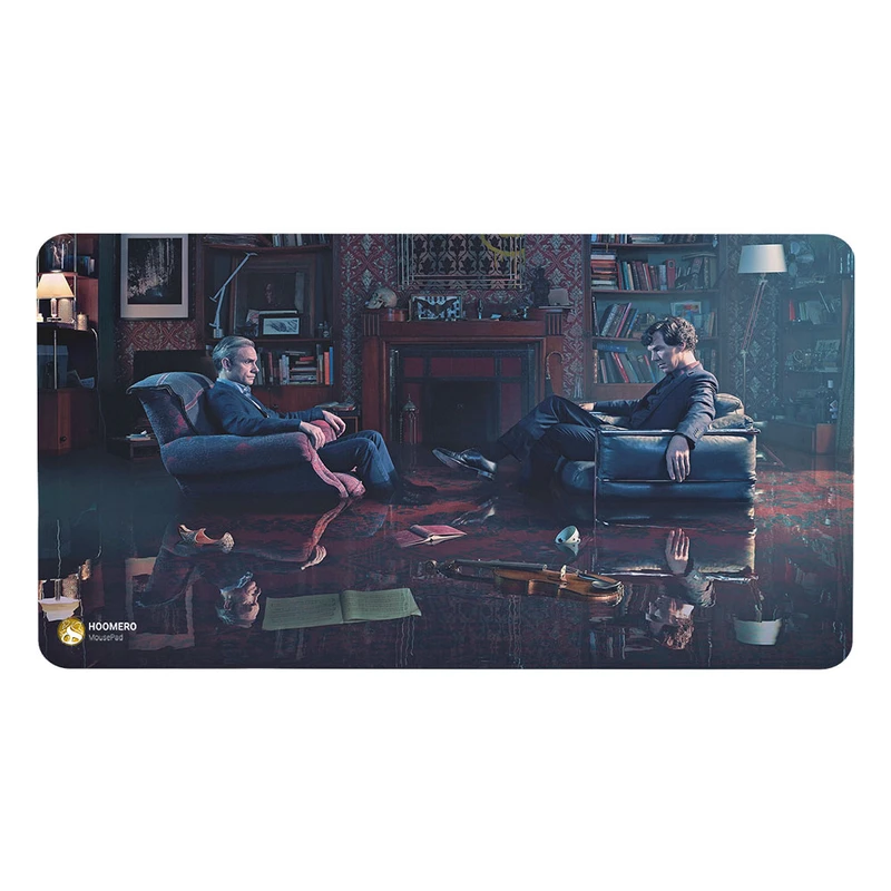 ماوس پد هومرو مدل MX1137 طرح شرلوک هولمز